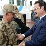 Jandarma Genel Komutanı Arif &Ccedil;etin, Iğdır'da