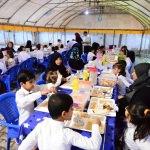Gurbetçilerden Suriyeli yetimlere iftar