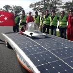 Güneş enerjili yerli araç Fransa'da 2. oldu