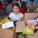 İlkokul öğrencilerinden ramazan yardımı