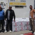 Beyşehir'de Kızılay'dan ramazan yardımı