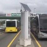 Metrobüs rüzgarından 20 bin eve elektrik