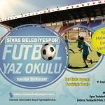 Sivas Belediyespor, futbol yaz okulu açacak