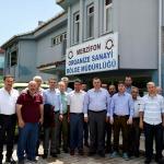 AK Parti milletvekili adayı Çilez'in OSB ziyareti