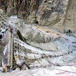 Dünyanın en yüksek 3. barajında kazı çalışmaları tamamlandı