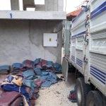 Burdur'da kamyonla duvar arasına sıkışan kişi öldü