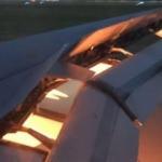 S.Arabistan Milli Takımı'nı taşıyan uçak alev aldı