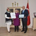 Çorum'daki okula Ulusal Kalite Etiketi Ödülü