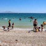 Erciş'te plaj sezonu açıldı