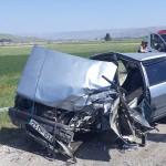 Erzurum'da trafik kazası: 1 ölü 4 yaralı