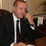 Cumhurbaşkanı Erdoğan'a tebrik telefonu
