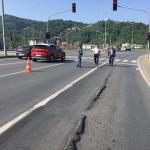 Ereğli Belediyesinin asfalt &ccedil;alışması
