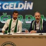 Atiker Konyaspor, Uğur Demirok ile sözleşme imzaladı