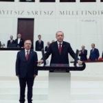 Cumhurbaşkanı Erdoğan TBMM'de yemin etti
