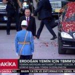 Cumhurbaşkanı Erdoğan TBMM'ye böyle geldi