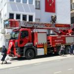 Sinop Belediyesine yeni itfaiye aracı