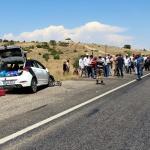 Elazığ'da trafik kazası: 1 &ouml;l&uuml;, 8 yaralı