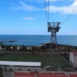 Trabzon'da yapılan 3 bin 600 metrelik teleferik tanıtıldı