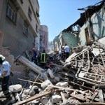 GÜNCELLEME 2 - Mersin'de kullanılmayan bir bina çöktü
