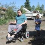 Gurbetçi hayırseverlerden engellilere yardım