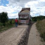 Karabük'te asfalt çalışması
