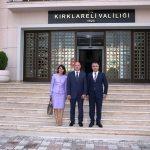 Vali Osman Bilgin'e ziyaret