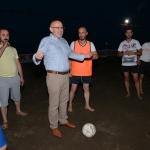 Terme'de plaj futbolu turnuvası