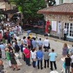 Manavgat'ta Girit Kahvesi ve Atatürk Anıtı açıldı