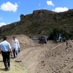 İş makinelerinden mazot hırsızlığı