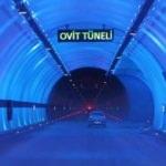 Ovit Tüneli tek yönlü trafiğe kapatıldı