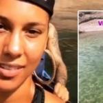 Alicia Keys 'Halkalı şeker' türküsüyle yüzerse...