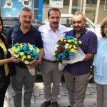 AK Parti İzmir milletvekilleri Nasır ve Kırkpınar, Kiraz'da