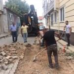 Edirne'de bozuk yollar onarılıyor