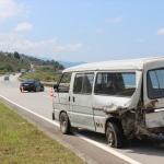 Giresun'da minibüs ile otomobil çarpıştı: 4 yaralı