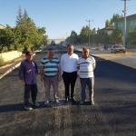 Ilgın'nda Menderes Caddesi asfaltlanıyor
