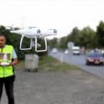 Samsun'da bayram öncesi "drone" ile trafik denetimi