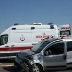 Bolu'da trafik kazası: 2 yaralı