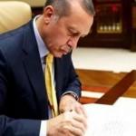 Başkan Erdoğan'dan yeni atamalar