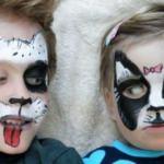 Çocuklar için pratik ve eğlenceli yüz boyama modelleri
