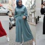 Kurban Bayramındaki özel davetlere uygun balon kollu elbiseler