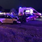 Uşak'ta trafik kazası: 2 ölü, 6 yaralı