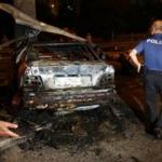 Facia! Yanan otomobilin sürücüsü öldü