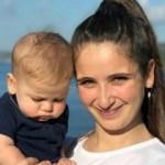 Gökçe Akyıldız oğlunun fotoğrafını paylaştı