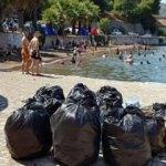 Tatilcilerin çevreye bıraktığı çöpler tepki çekti