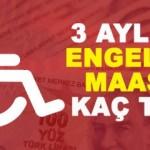3 aylık engelli maaşı kaç TL? 2022 engelli maaşları ne zaman yatar?