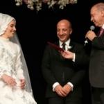 Başkan Erdoğan milletvekili Ali İhsan Arslan'ın nikah şahitliğini yaptı