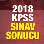 2018 KPSS (Kamu Personeli Seçme Sınav) sonucu açıklandı!