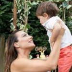 Burcu Kara'dan oğluna m&uuml;tevazi doğum g&uuml;n partisi