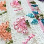 Havlu kenarı örnekleri 2018 dantel ve iğne oyası modelleri