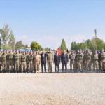 Muş'ta askeri birlikler Suriye'ye dualarla uğurlandı